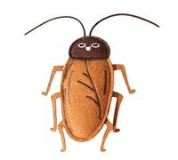 Teaser realista de alimañas - Construcción en forma de cucaracha, aroma de hierba gatera integrado, efecto de sonido animado, suministros de acompañante de alimañas animadas con persecución activa de