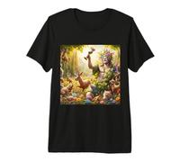 Teatro de la festividad del Dios Griego del Vino Dionisio Camiseta Premium