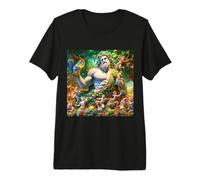 Teatro de la festividad del Dios Griego del Vino Dionisio Camiseta Premium