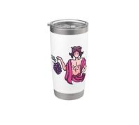 Teatro de la festividad del dios griego del vino Dionisio Vaso térmico de acero inoxidable de doble pared
