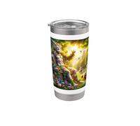 Teatro de la festividad del dios griego del vino Dionisio Vaso térmico de acero inoxidable de doble pared