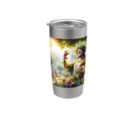 Teatro de la festividad del dios griego del vino Dionisio Vaso térmico de acero inoxidable de doble pared