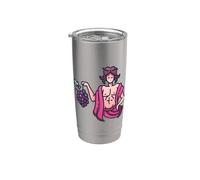 Teatro de la festividad del dios griego del vino Dionisio Vaso térmico de acero inoxidable de doble pared
