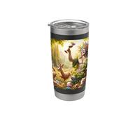 Teatro de la festividad del dios griego del vino Dionisio Vaso térmico de acero inoxidable de doble pared