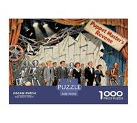Teatro de Marionetas Puzzle De Madera Impermeable Puzzles De 1000 Piezas para Adultos Desafiante Y Estimulante Rompecabezas para Decoración del Hogar