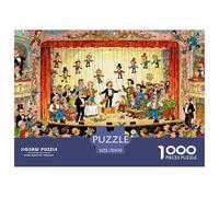 Teatro de Marionetas Puzzle De Madera Impermeable Puzzles De 1000 Piezas Regalos para Adultos Desafiante Y Estimulante Rompecabezas Decoración del Hogar
