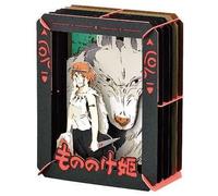 Teatro de Papel Princesa Mononoke y San 10x8x4 cm