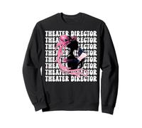 Teatro Director Teatro Máscara Drama Comedia Teatro Chica Mamá Sudadera