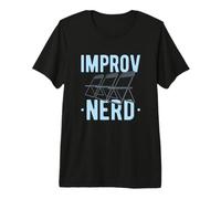 Teatro Drama Improv Nerd Cita Ensayo Audición Actor Camiseta Premium