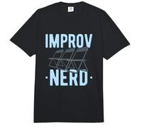 Teatro Drama Improv Nerd Cita Ensayo Audición Actor Comfort Colors Adult Heavyweight T-Shirt