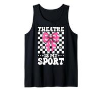 Teatro es mi Deporte Drama Teatro Máscara Actor Teatro Chica Camiseta sin Mangas