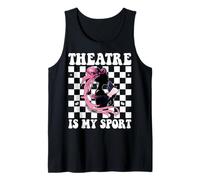 Teatro es mi Deporte Teatro Máscara Drama Comedia Camiseta sin Mangas