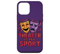 Teatro es mi Teatro Deportivo niños diversión Drama Club Arte Carcasa para iPhone 12 Mini