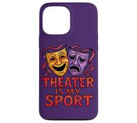 Teatro es mi Teatro Deportivo niños diversión Drama Club Arte Carcasa para iPhone 13 Pro MAX