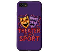 Teatro es mi Teatro Deportivo niños diversión Drama Club Arte Carcasa para iPhone SE (2020) / 7/8