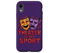 Teatro es mi Teatro Deportivo niños diversión Drama Club Arte Carcasa para iPhone XR
