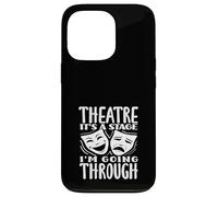 Teatro Escenario Musical Amante Drama Musicales Carcasa para iPhone 13 Pro
