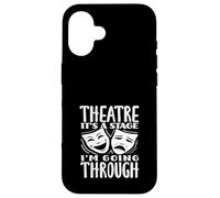 Teatro Escenario Musical Amante Drama Musicales Carcasa para iPhone 16