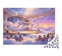 Teatro Fantasía Celestial Puzzle de 1000 Piezas Juego de Puzzle 1000 Piezas Papel para Adultos Relajación Concentración Puzzle para Toda la Familia Regalo 52x38cm/1000pcs