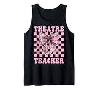 Teatro Maestro Drama Maestro Drama Enseñanza Teatro Máscara Camiseta sin Mangas