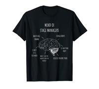 Teatro Mente de escenario Manager Broadway Musical Theater Camiseta