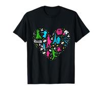 Teatro Musical de Broadway Heart Love I Love Broadway Camiseta
