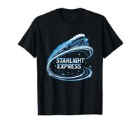 Teatro Musical Retro Starlight Express Broadway Railroad Camiseta
