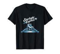 Teatro Musical Retro Starlight Express Broadway Theatre Camiseta