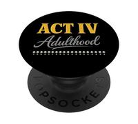 Teatro Vida Identidad Drama Nerd Humor Musical Alumni Orgullo PopSockets PopGrip Adhesivo