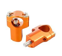 TEAUSA Abrazadera elevadora de manillar CNC apta for KTM 690 SMC/690 Enduro/R 790 Adventure/R 1290 Super Adventure R/S 2019-2022 1090/1190 Adventure R (Color : Orange)