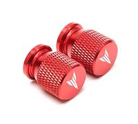 TEAUSA Tapones de válvula de neumático Aptos for Yamaha MT01 MT09 MT07 MT10 MT03 MT 09 07 03 10 MT-09 MT-07 MT-10 MT-03 Tracer 900 700 GT FZ09 XSR700 XSR900 (Color : Red)