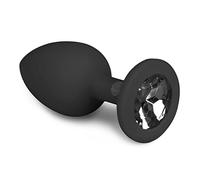 Teazers Easytoys Diamond Plug Small Color Negro - 55 gr