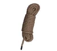 Teazers EasyToys Fetish Collection - Cuerda de bondage de cáñamo - 10 metros de largo - Cuerda de bondage marrón - para una experiencia BDSM perfecta