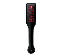 Teazers Easytoys Fetish Collection Fusta Negra de Piel, Diseño Bitch - 1 Unidad
