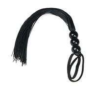 Teazers EasyToys Fetish Collection - Látigo SM negro - 32 cm - Hecho de silicona - con empuñadura de mano firme - Bdsms Juguetes para el y ella - Latigos sexuales