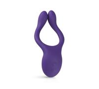 Teazers Vibrador para Parajas - Vibrador Multifuncional Masculino y Femenino - Juguete de Pareja para Diversión Extra - Morado