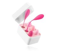 Teazers Kegel Bolas Chinas Pelotas de Ejercicio Pesadas - Pelota de Ejercicios del Suelo Pélvico para Tensar y Fortalecer el Control de la Vejiga - Juego de 6 Pesos diferentes - Rosado