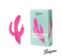 Teazers Vibrador de conejo doble