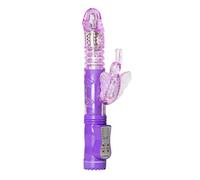 EasyToys Vibrador Teazers mariposa que golpea — Masajeador para mujer Púrpura