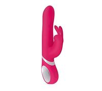 Teazers Vibrador Giratorio y Vibrante - Vibrador Tarzán para Mujer - Estimulación del Clítoris y del Punto G - Rosado