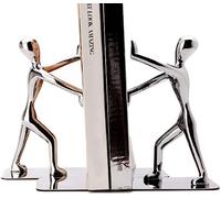 Tebery Hombre - Sujetalibros, Sujetalibros metálicos - Color Plata - 1 par