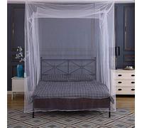 Tebery mosquitera ultra grande con bolsa de transporte, mosquitera, dosel para cama, cortina circular con 2 aberturas