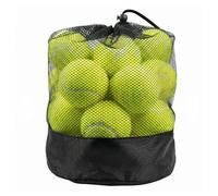 Tebery Paquete de 20 Pelotas de Tenis de Entrenamiento avanzado Verde, Pelotas de práctica para Principiantes, Pelotas de Juego para Perros de Mascotas, Vienen con Bolsa de Malla
