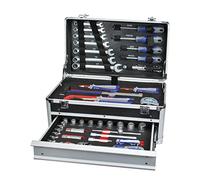 Tec Hit 503045 maleta de Alu 1 cajón con 45 piezas de herramienta de cromo vanadio