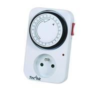 Tec Hit 730200 programador mecánico diario con interruptor