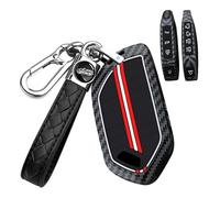 TECART Funda para llave de coche compatible con Kia Sportage Carens Picanto GT Line Carens K5 K8 Rio Telluride EV9 KX5 Sorento Carcasa de llave de metal de silicona 9 botones Carcasa para llave