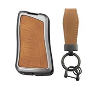 TECART Funda para llave de coche compatible con Lexus US200 US260H RX 300 330 ES300h LC500 LS500 ES300h LC500 LS500 LS500h ES350 funda protectora mando a distancia para llaves con 3 botones marrón