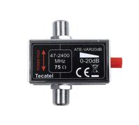 Tecatel ATE-VAR20 - Atenuador variable rf+fi 20db conector fijo