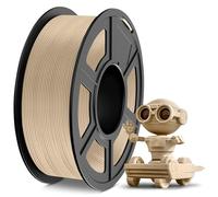 TECBEARS Filamento Madera PLA 1.75mm 1KG Cerezo, Wood PLA Filamento Actualización 15% Harina de Madera, Efecto de Madera Real, Precisión Dimensional +/- 0,03 mm, Carrete de 1000g, Cherry Wood