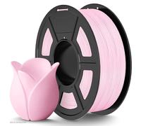 TECBEARS Filamento PLA Matte 1.75 mm High Speed Sakura Rosa 1KG, 30-600mm/s Filamento PLA Rápido para Impresora 3D, Rollo PLA Mate 1kg Bobina, Precisión Dimensional +/- 0.02 mm